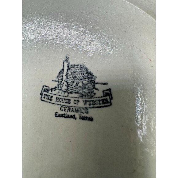 Vintage The House Of Webster US Made Ceramic Textured Thimble Shaped Container 5 - Picture 5 of 16